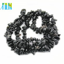 Edelstein Natural Black Obsidian Chips Perlen